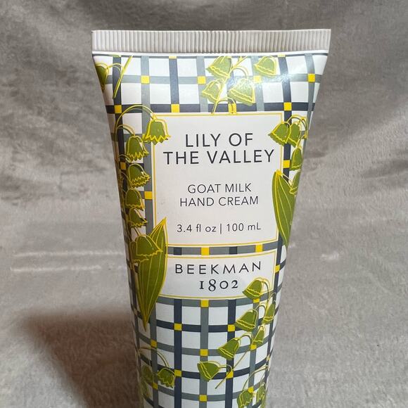 NWT: Lily of the Valley Beekman 1802 Goats Milk Hand Cream - 3.4 oz - Picture 2 of 4